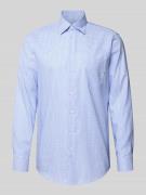 Regular fit zakelijk overhemd van katoen met button-downkraag