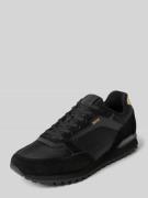 Lage sneakers met logostitching, model 'PARKOUR-L'