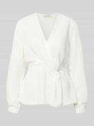 Regular fit blouse met knoopdetail