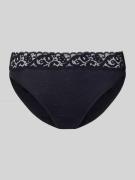 Slip van katoen met kant, model 'Moments'