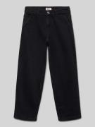 Loose fit jeans van katoenmix, model 'GIA'