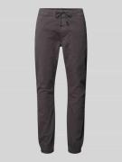 Slim fit chino van katoenmix