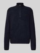 Gebreide pullover met labeldetail