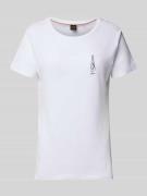 Regular fit T-shirt van puur katoen, model 'C_ELOVE_1'
