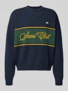 Gebreide pullover met ronde hals