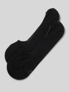 Kousenvoetjes met labeldetail, model 'Stap Medium Cut'