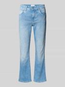 Flared jeans met verkort model, model 'Leni'