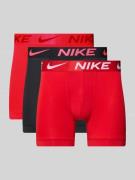 Korte broek met logo en elastische band