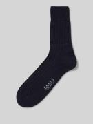 Kousen van scheerwolmix, model 'Tapijt in de schoen'