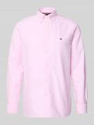 Regular fit vrijetijdsoverhemd van puur katoen