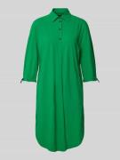 Knielange overhemdjurk met knoopsluiting