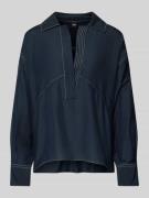 Loose fit tuniek met zijde, model 'BRIZZY'