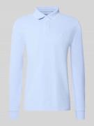 Poloshirt met labelstitching