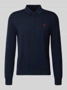 Gebreide pullover met polokraag
