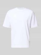 Regular fit T-shirt van katoenmix, model 'TEETIM'