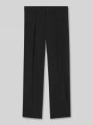 Regular fit pantalon met persplooien, model 'GJ'