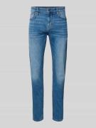 Modern fit jeans met stretch, model 'Mitch'