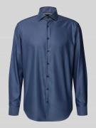 Regular fit zakelijk overhemd van premium kwaliteit