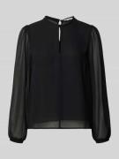 Blouse met ronde hals