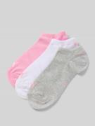 Sneakersokken met labeldetails in een set van 3 paar