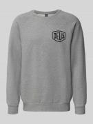 Sweatshirt met logo en ronde hals