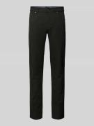 Regular fit stoffen broek met 5-pocketmodel