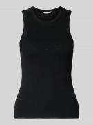 Slim fit tanktop van katoenmix