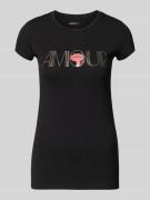 T-shirt met siersteentjes