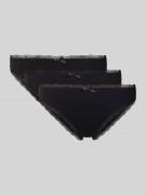 Slip met strikdetail in een set van 3 stuks