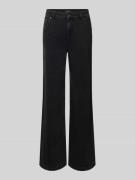 Jeans met wijde pijpen en steekzakken