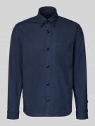 Regular fit vrijetijdsoverhemd met borstzak, model 'Kalan'