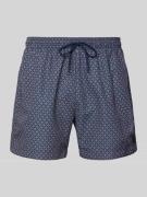 Zwembroek met all-over motief, model 'VIBE'