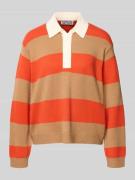 Regular fit gebreide pullover van wolmix met kasjmier, model 'JARN'