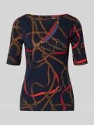 T-shirt in all-over look, model 'JUDY'