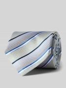 Stropdas van zijde met streepmotief (7 cm)