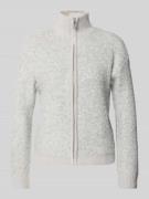 Gebreid jack met wol, model 'Jo44sy'