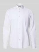 Regular fit zakelijk overhemd met haaikraag