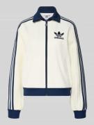 Gebreid jack met ritssluiting