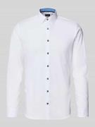 Super slim fit zakelijk overhemd van popeline