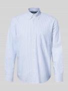 Regular fit vrijetijdsoverhemd van puur katoen