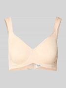 Minimizer-beugelbeha met bloemenmotief, model 'Lovely Minimizer'