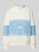 Sweatshirt met ritssluiting, model 'Cosette'