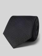 Stropdas van zijde met structuurmotief (7,5 cm)
