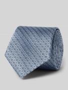 Stropdas van pure zijde met labeldetail