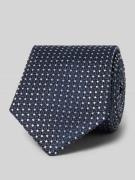 Stropdas van pure zijde met labeldetail