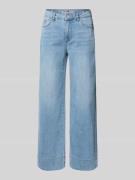 Wide leg jeans met steekzakken