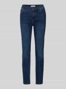 Light stone-washed skinny fit jeans