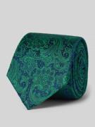 Zijden stropdas met paisleymotief