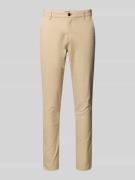 Slim fit broek met stretch, model 'Marco'