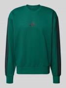 Sweatshirt met logo en ronde hals